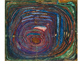 NOSTALGIA FOR THE BEYOND – A SPIRALOID by Friedensreich Hundertwasser